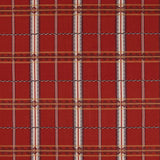 Morris & Co Hanover Check Madder Fabric