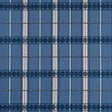 Morris & Co Hanover Check Indigo Fabric