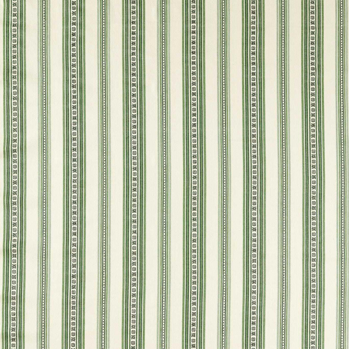 Morris & Co Dallington Stripe Herball Fabric