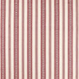 Morris & Co Dallington Stripe Mulberry Fabric