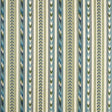Morris & Co Bloomsbury Stripe Woad/Thyme Fabric