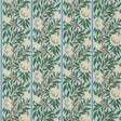Morris & Co Peony Trellis Soft Blue/Nettle Wallpaper