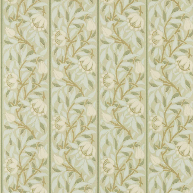 Morris & Co Peony Trellis Sage Wallpaper