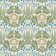 Morris & Co Woodbell & Anemone Woad/Nettle Wallpaper