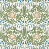 Morris & Co Woodbell & Anemone Woad/Nettle Wallpaper