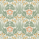 Morris & Co Woodbell & Anemone Rose/Sage Wallpaper