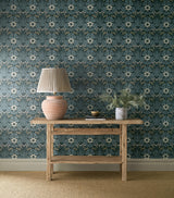 Morris & Co Woodbell & Anemone Indigo Wallpaper