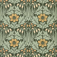 Morris & Co Woodbell & Anemone Bayleaf/Manilla Wallpaper