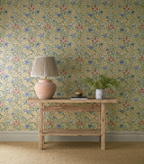 Morris & Co Wild Tulip & Vine Multi Wallpaper