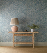 Morris & Co Chamomile China Blue Wallpaper