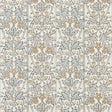 Morris & Co Oak & Blossom Mineral Blue/Linen Wallpaper
