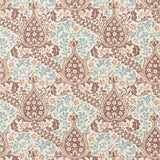 Morris & Co Persian Tulip Umber/Mineral Blue Wallpaper
