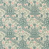 Morris & Co Persian Tulip Teal Wallpaper