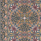 Morris & Co Walthamstow Indigo/Gold Wallpaper