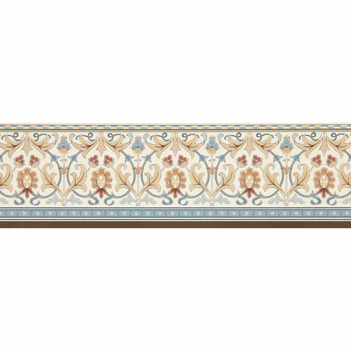 Morris & Co Ornamental Frieze Linen/Woad Wallpaper