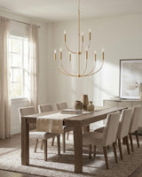 Surya Belden BLND-001 32"L x 32"W x 46"H Ceiling Lighting