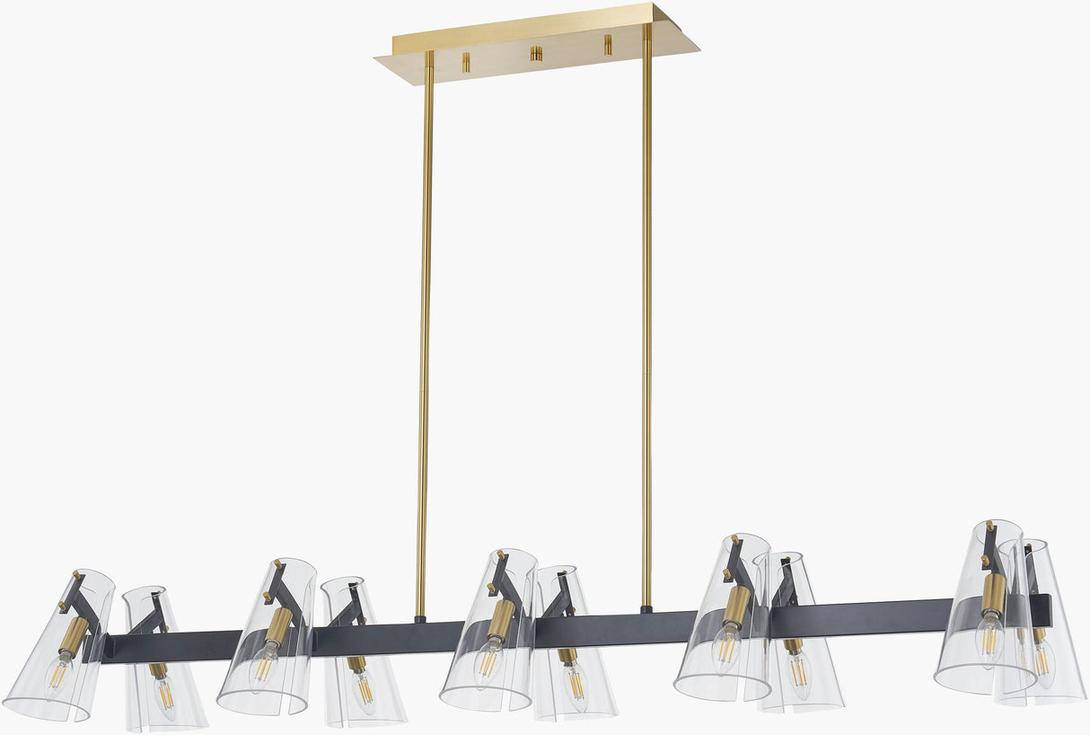 Surya Korra KRRA-001 16"L x 68"W x 8"H Ceiling Lighting