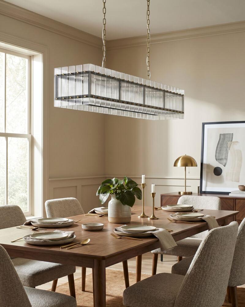 Surya Lucentra LCNT-001 14"L x 55"W x 11"H Ceiling Lighting