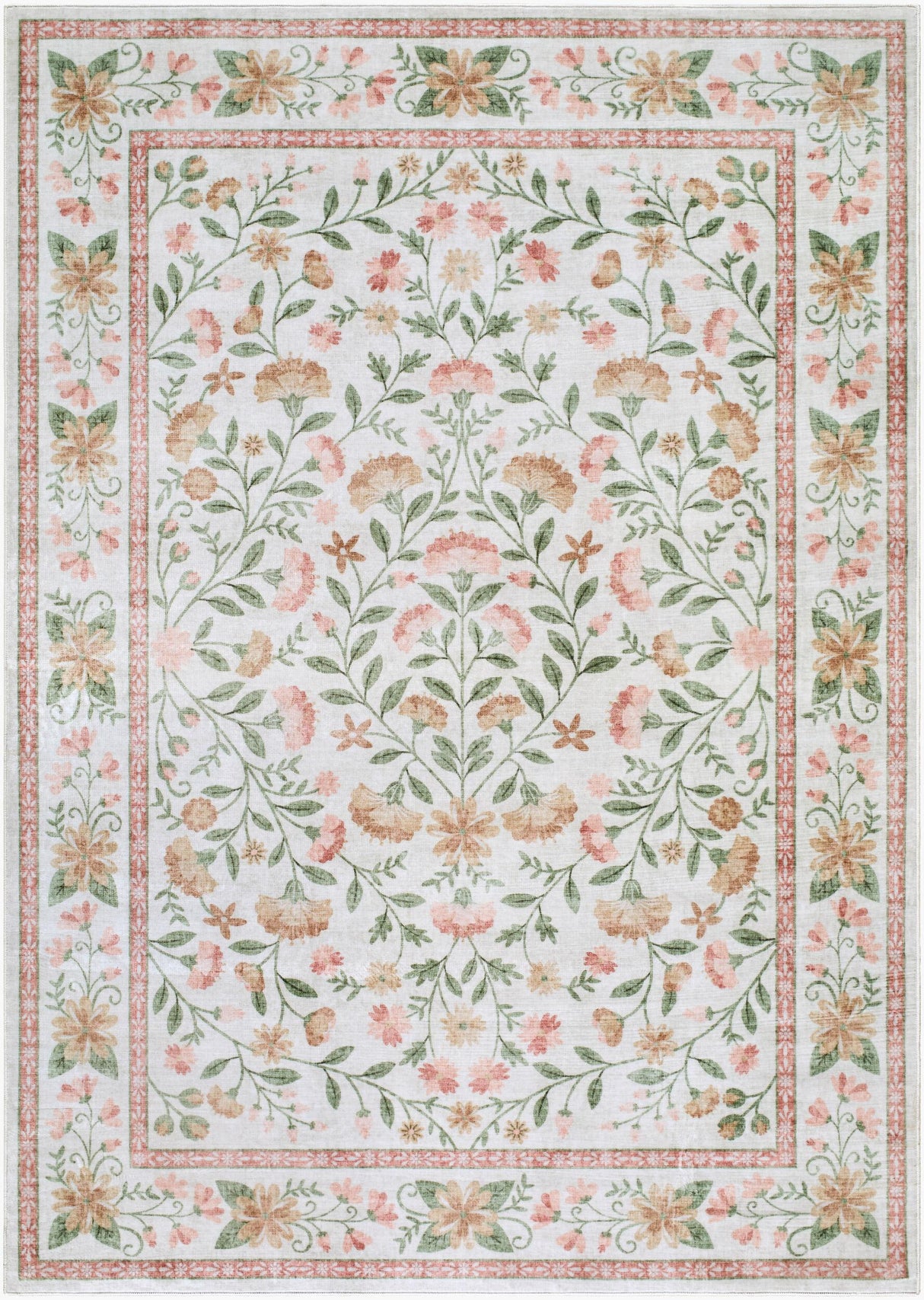 Livabliss Lavable LVB-2338 5'3" x 7'7" Machine Woven Rug