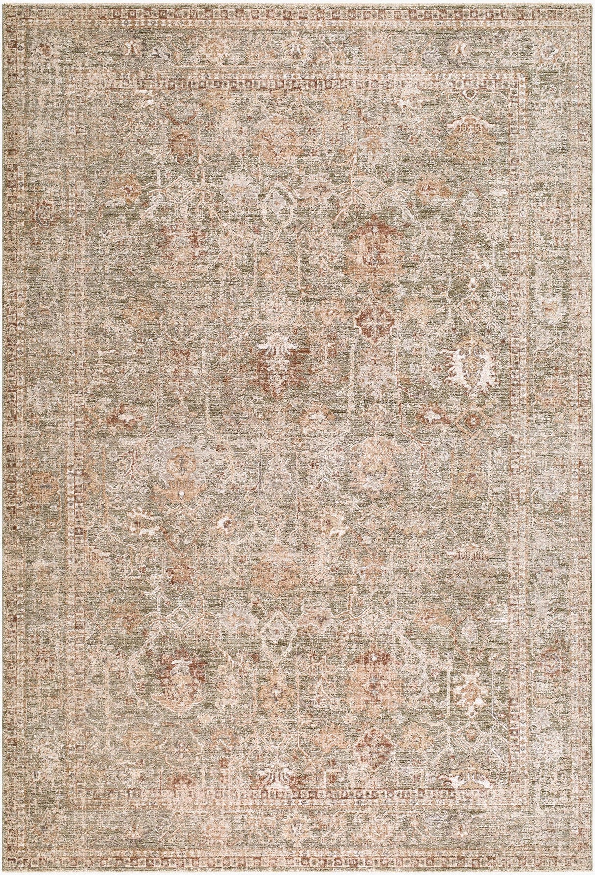 Livabliss The Vintage Edit II RZDT-2310 2'7" x 7'3" Machine Woven Rug