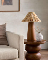 Livabliss Vikundu VKD-002 20"H x 16"W x 16"D Table Lighting
