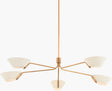 Surya Valenne VLNE-001 63"L x 63"W x 9"H Ceiling Lighting