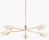 Surya Valenne VLNE-001 63"L x 63"W x 9"H Ceiling Lighting