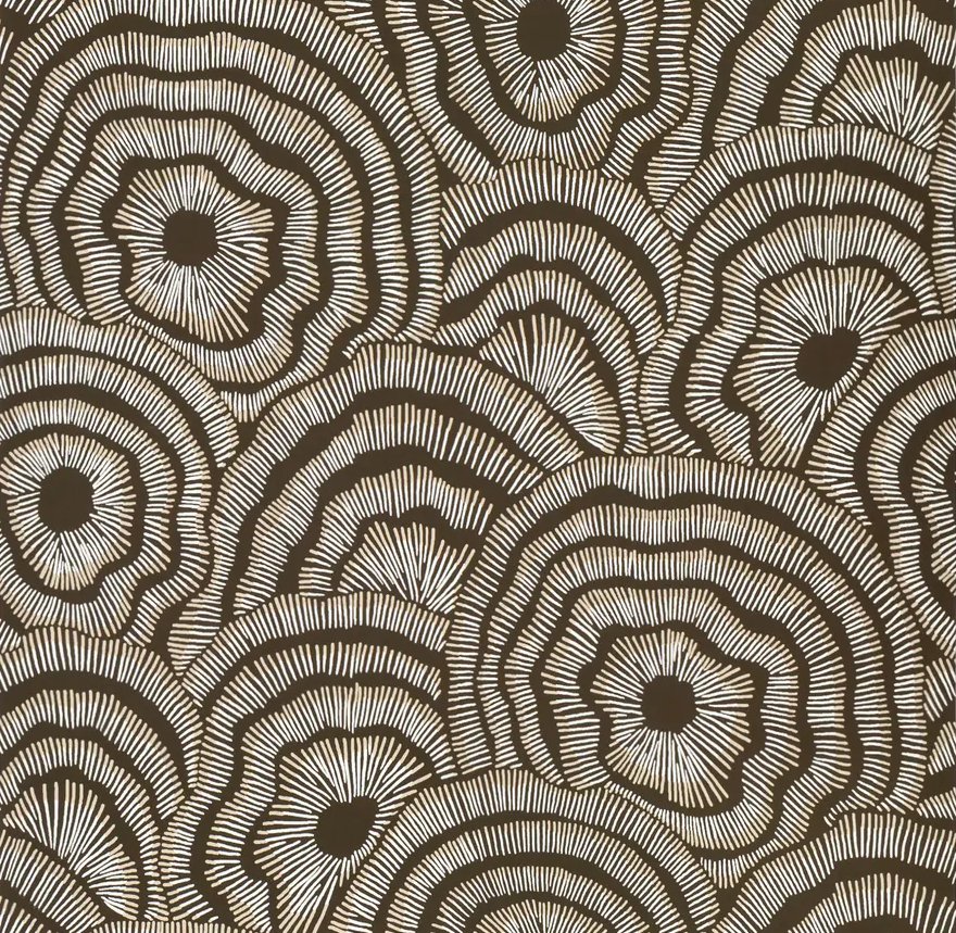 Kravet PANACHE WP CHOCOLATE Wallpaper