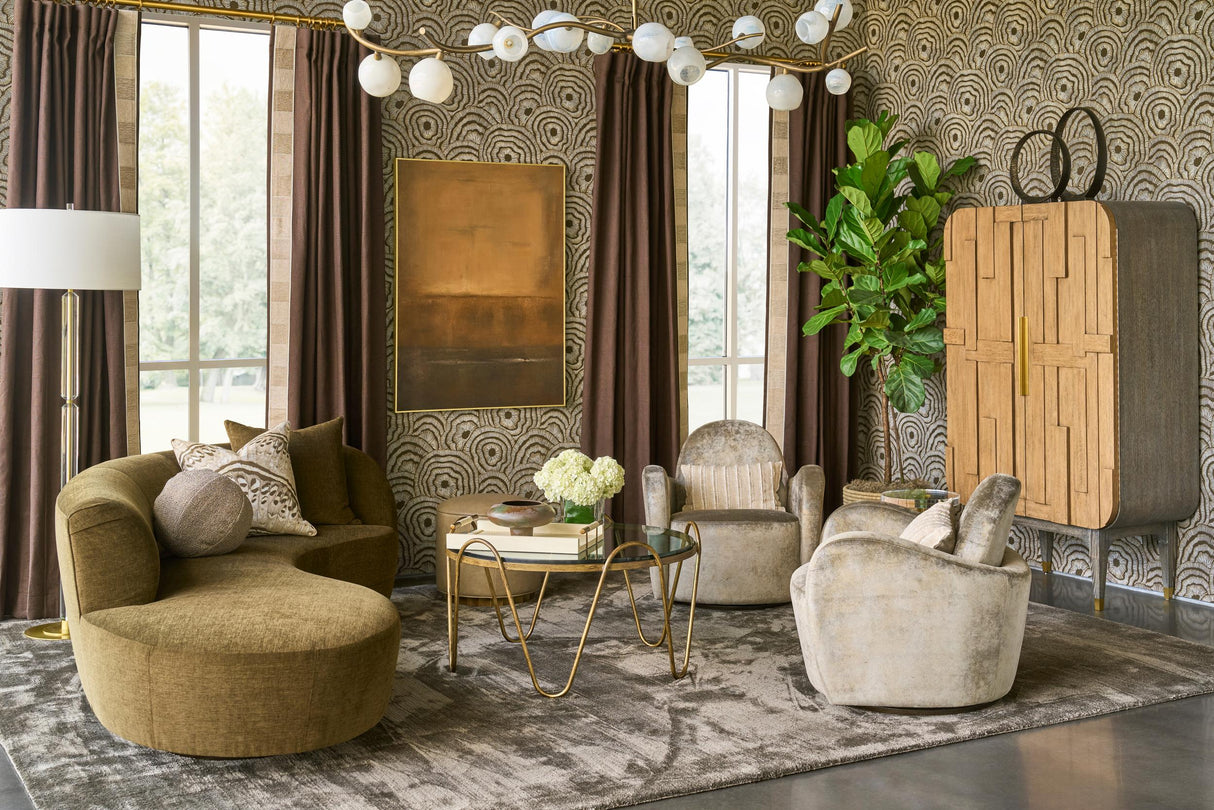 Kravet PANACHE WP CHOCOLATE Wallpaper