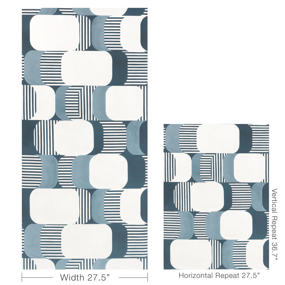 Kravet GOOD VIBES INDIGO Wallpaper