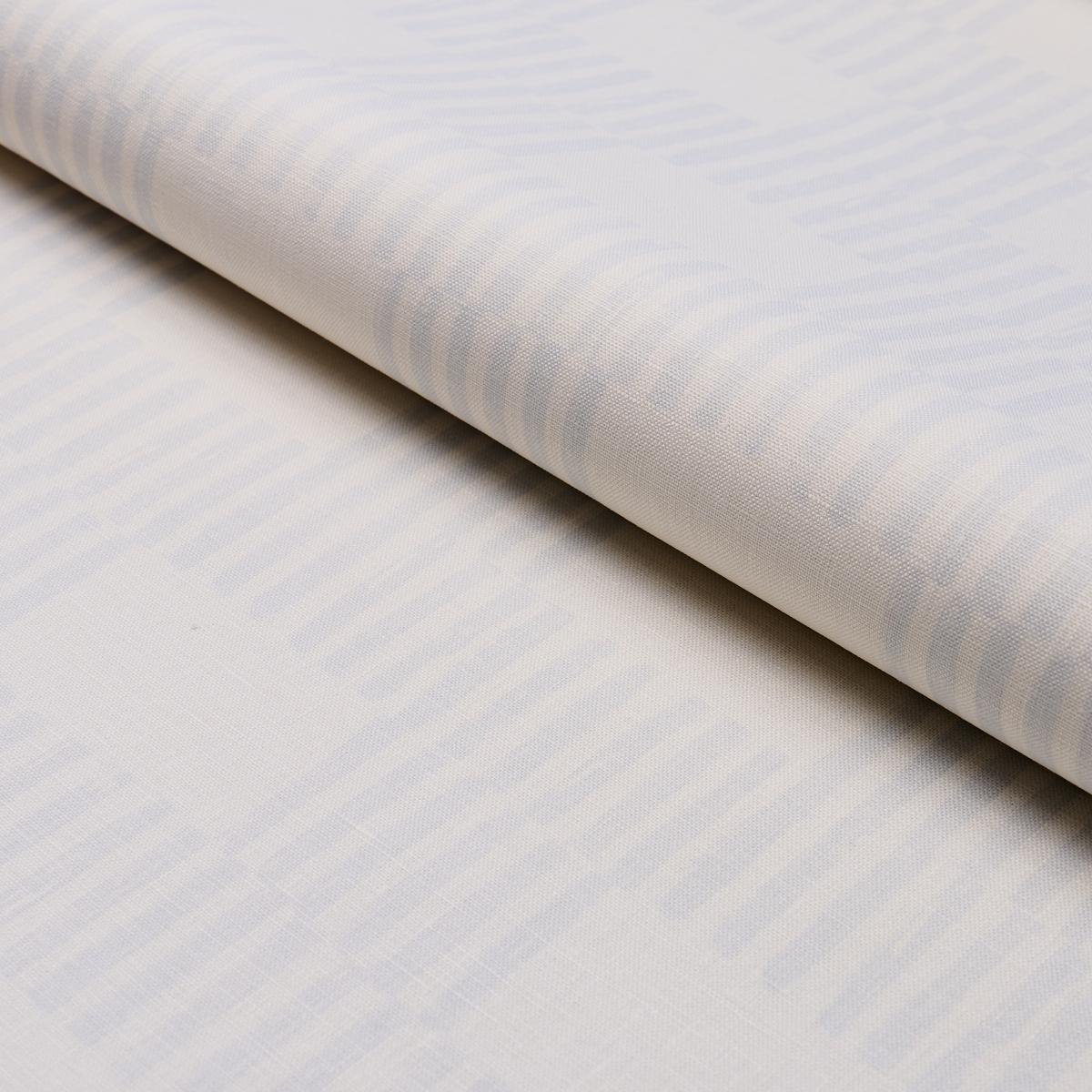 Schumacher Field Sky Fabric