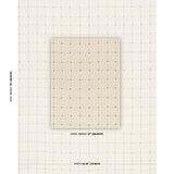 Schumacher Drifting Grid Sand Fabric
