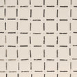 Schumacher Drifting Grid Black Fabric