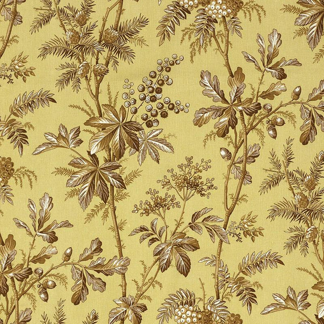 Schumacher Brantwood Vine Pear Fabric