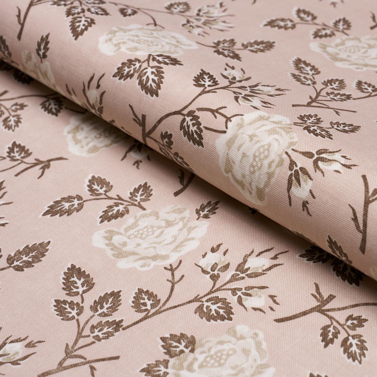 Schumacher Lavinia Pink Fabric