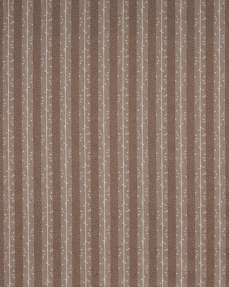 Schumacher Stella Stripe Brown Fabric