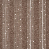Schumacher Stella Stripe Brown Fabric