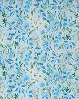 Schumacher Oz Floral Sky Fabric