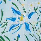 Schumacher Oz Floral Sky Fabric