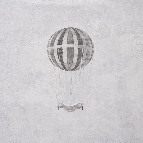 Schumacher Promenade 4 Panel Set Grisaille Wallpaper