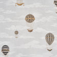 Schumacher Up, Up And Away! Grisaille Wallpaper