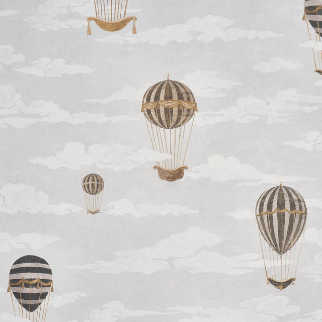 Schumacher Up, Up And Away! Grisaille Wallpaper