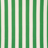 Schumacher Cabana Stripe Indoor/Outdoor & Green Fabric