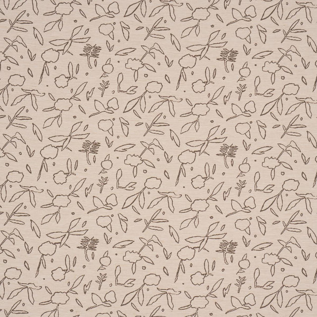 Schumacher Jungle Vine Oat Fabric