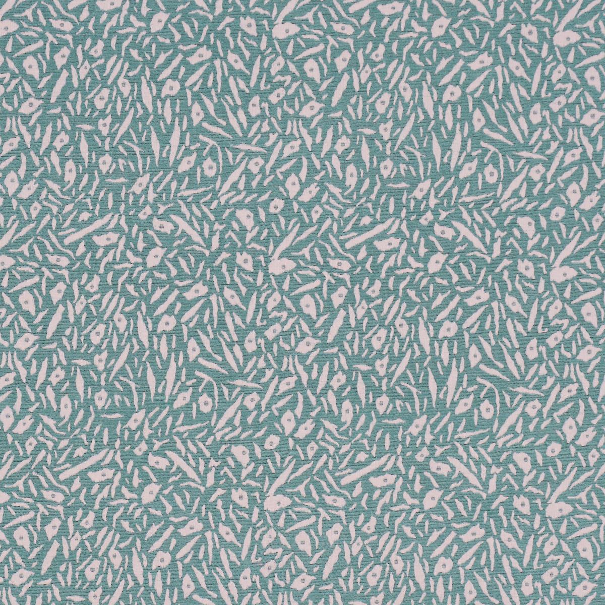 Schumacher Jungle Moss Sky Fabric
