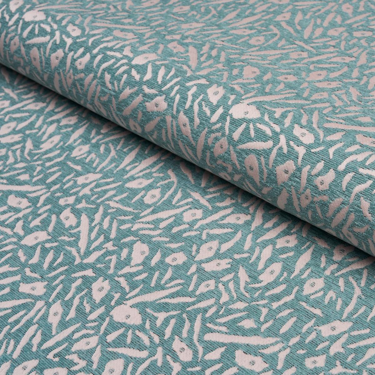 Schumacher Jungle Moss Sky Fabric