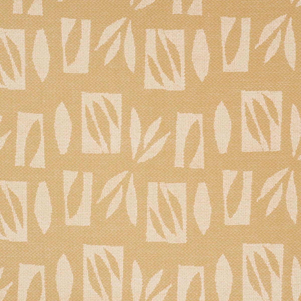 Schumacher Banana Leaf Cut Out Cream Fabric