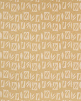 Schumacher Banana Leaf Cut Out Cream Fabric
