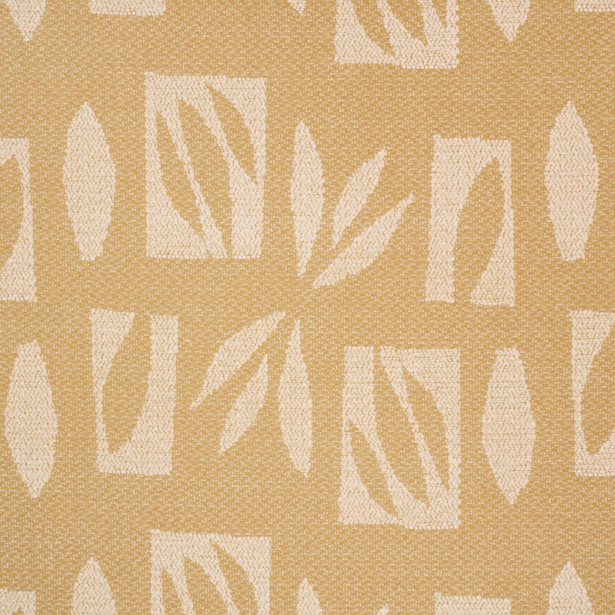 Schumacher Banana Leaf Cut Out Cream Fabric