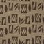Schumacher Banana Leaf Cut Out Brown Fabric